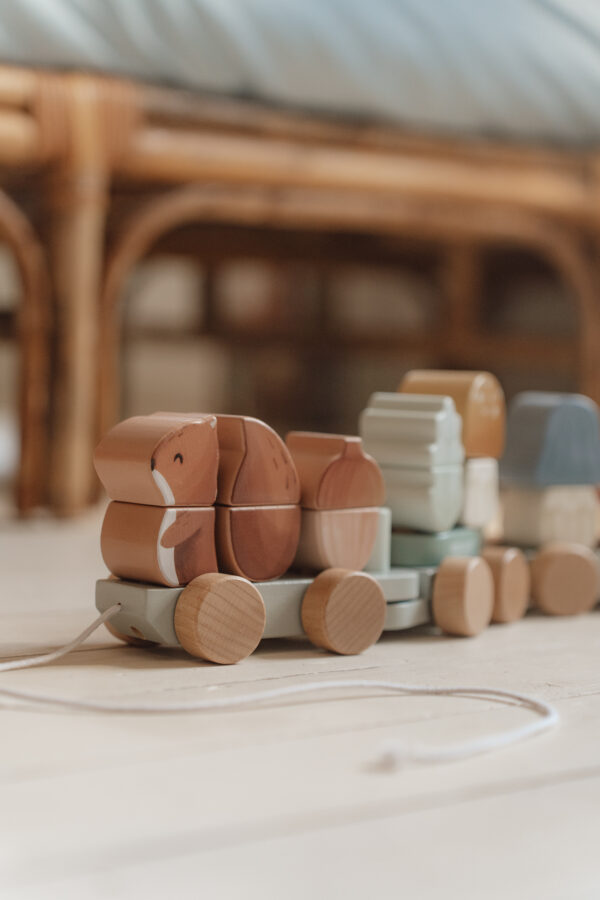 Stacking Train Squirrel - Forest Friends FSC